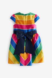 Little Bird by Jools Oliver Multi Multicoloured Striped Party Dress - Image 6 of 8