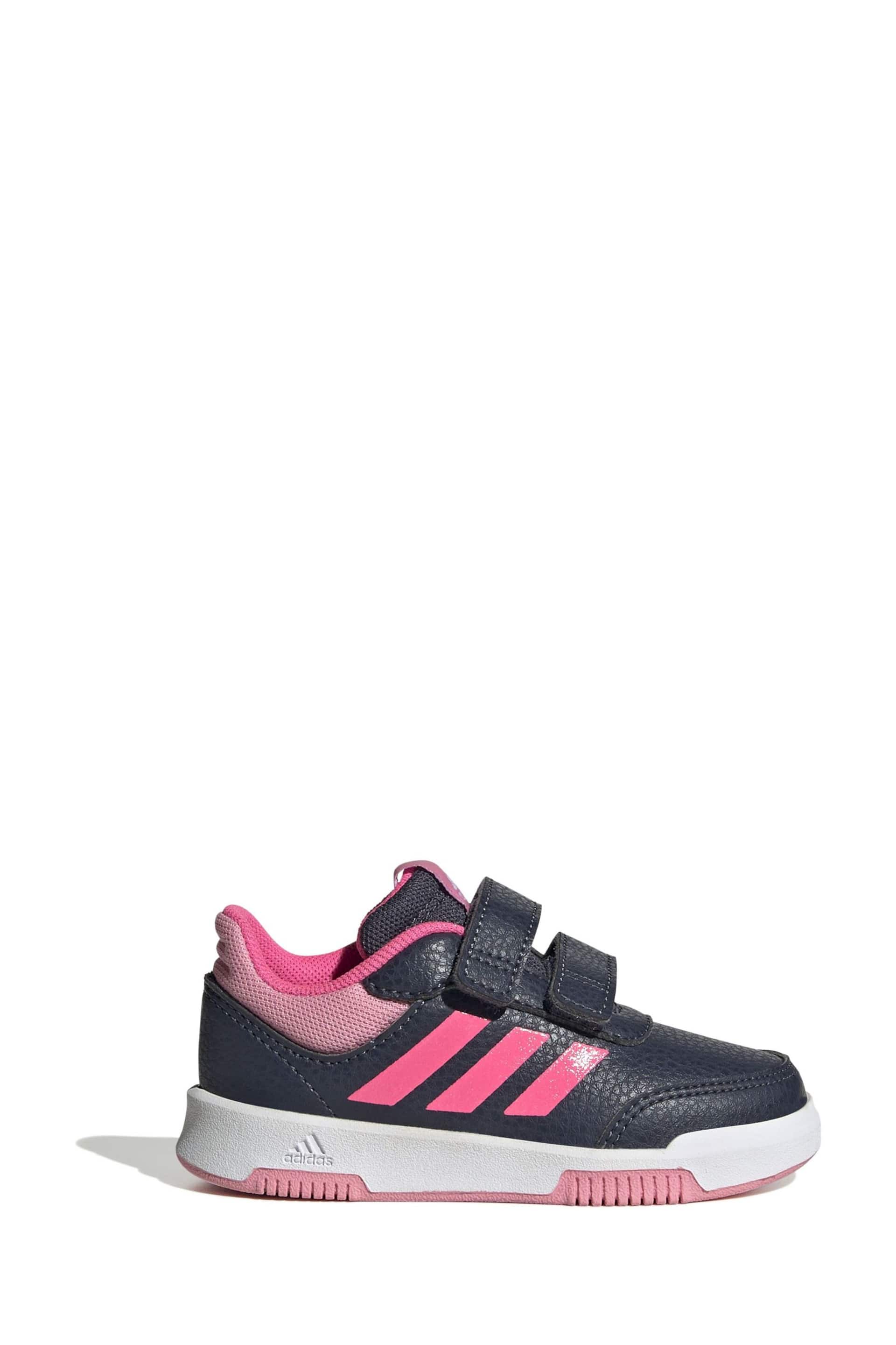 adidas Black/Pink Infant Tensaur Sport 2.0 I Trainers - Image 1 of 9