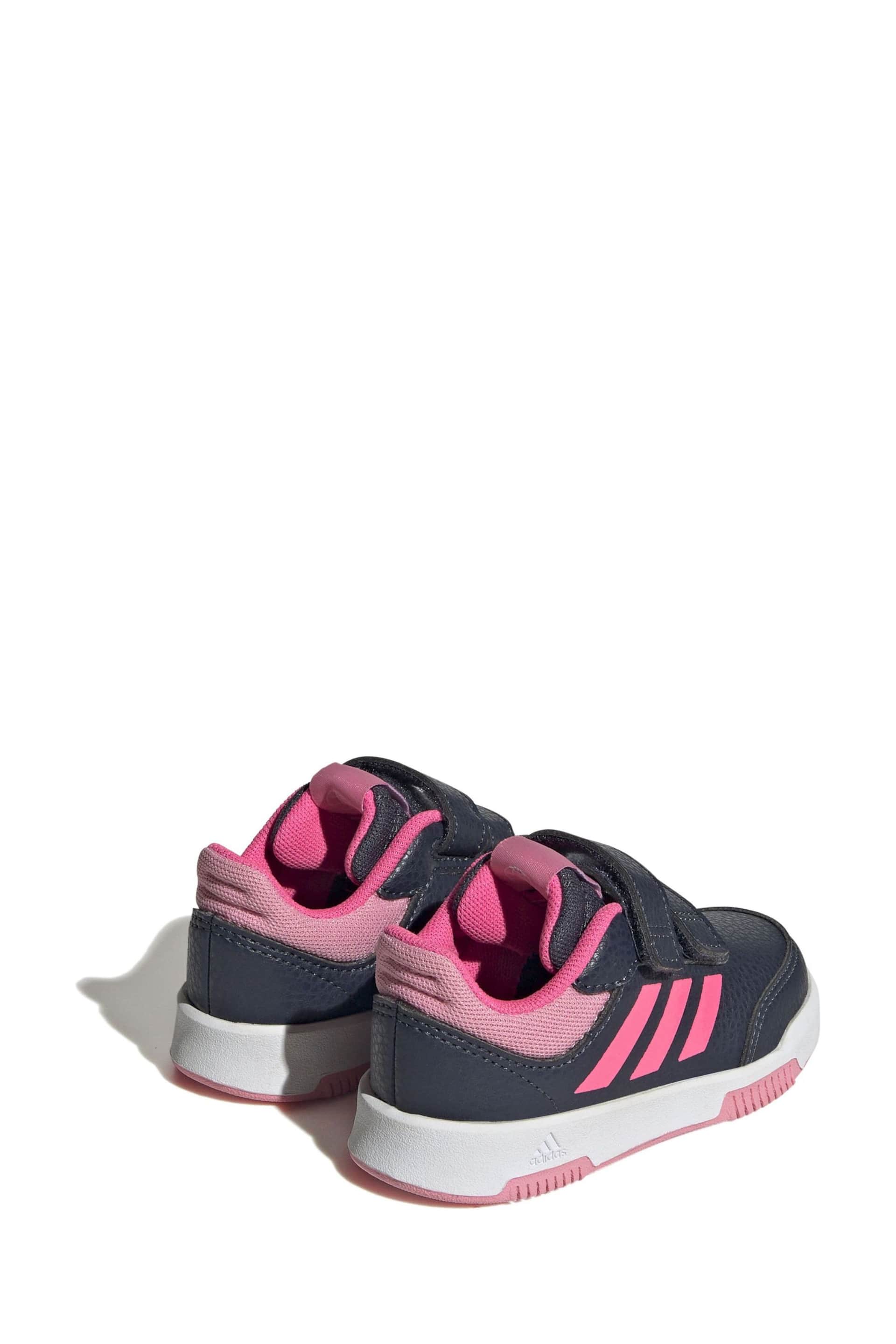 adidas Black/Pink Infant Tensaur Sport 2.0 I Trainers - Image 3 of 9
