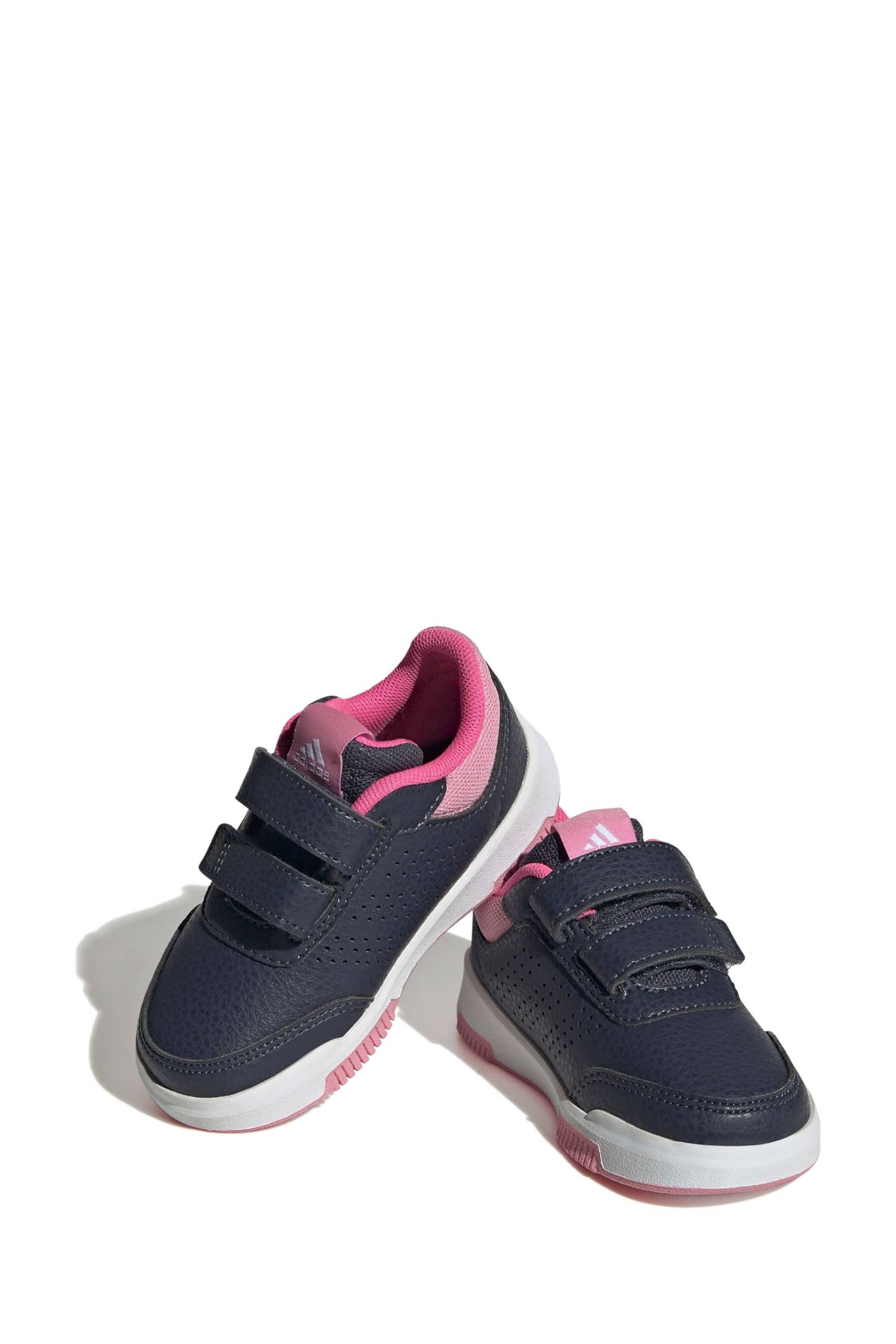 adidas Black/Pink Infant Tensaur Sport 2.0 I Trainers - Image 4 of 9
