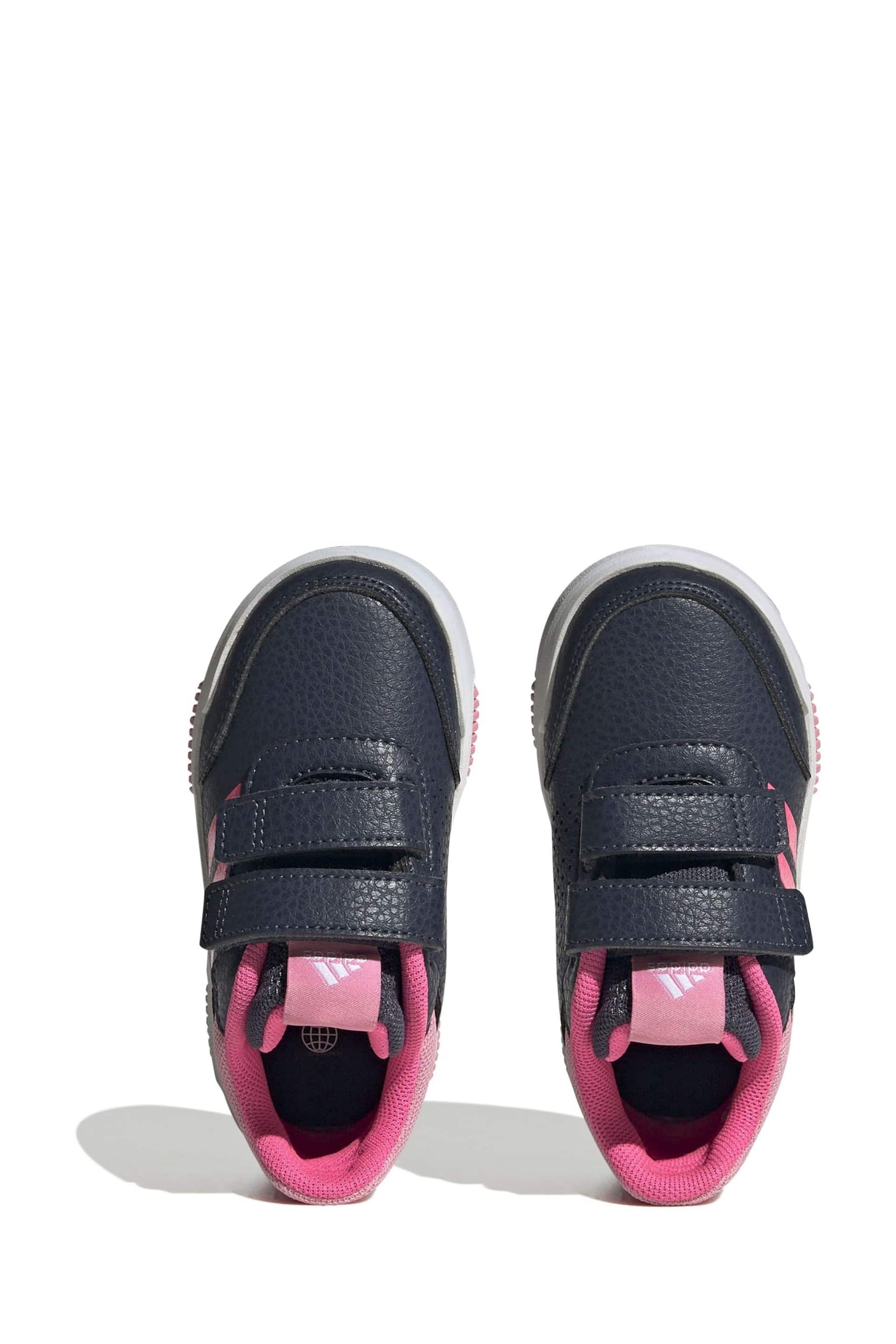 adidas Black/Pink Infant Tensaur Sport 2.0 I Trainers - Image 6 of 9