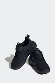 adidas Black Kids Sportswear Racer TR23 Trainers - Image 3 of 9