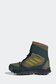 adidas Green Terrex Snow Hook-And-Loop Cold.Rdy Winter Boots - Image 2 of 9