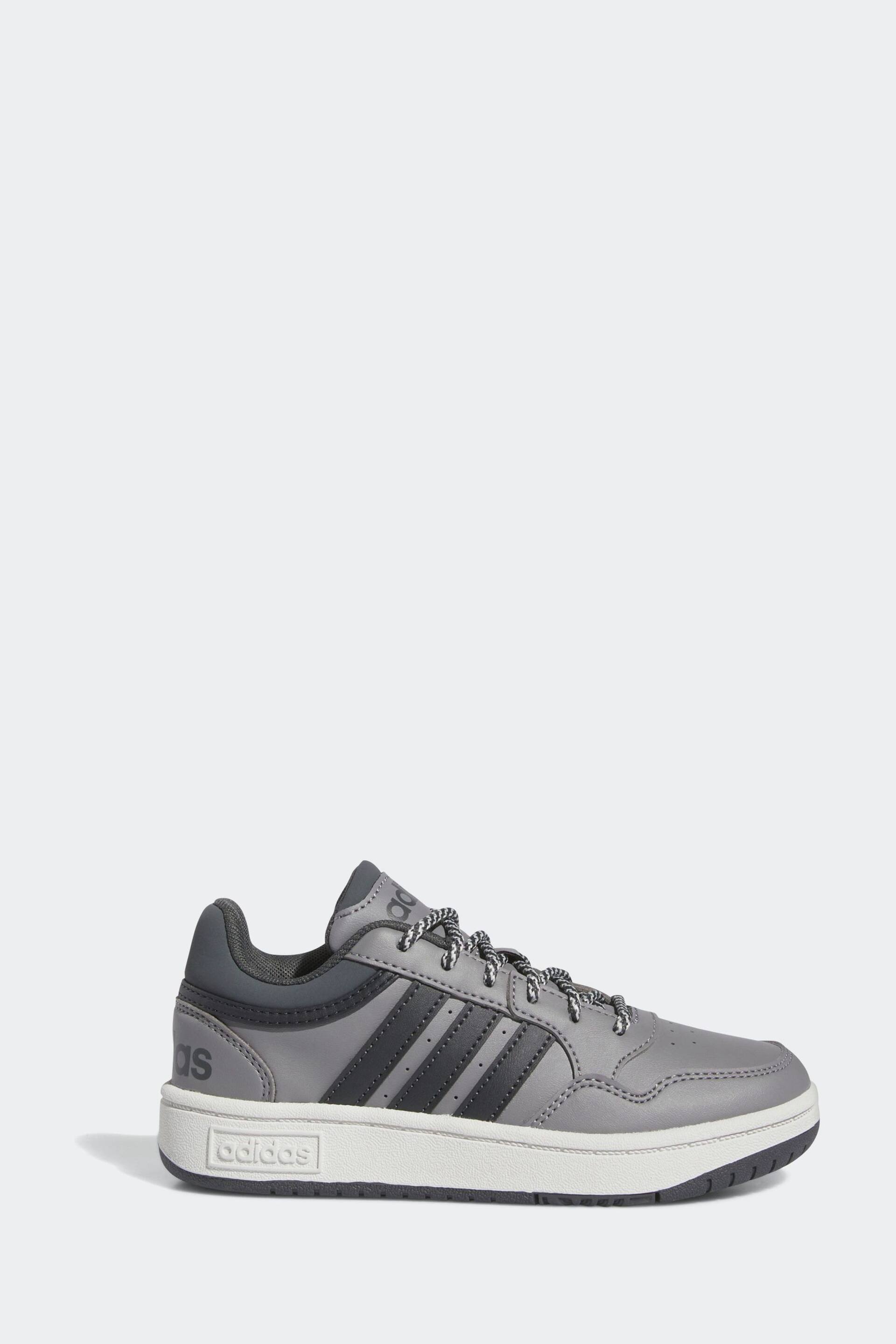 adidas Grey Hoops Trainers - Image 1 of 6