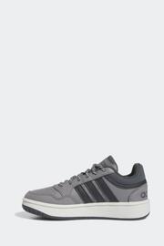 adidas Grey Hoops Trainers - Image 2 of 6