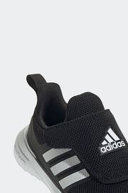 adidas Black/White Sportswear Fortarun 2.0 Trainers - Image 8 of 9