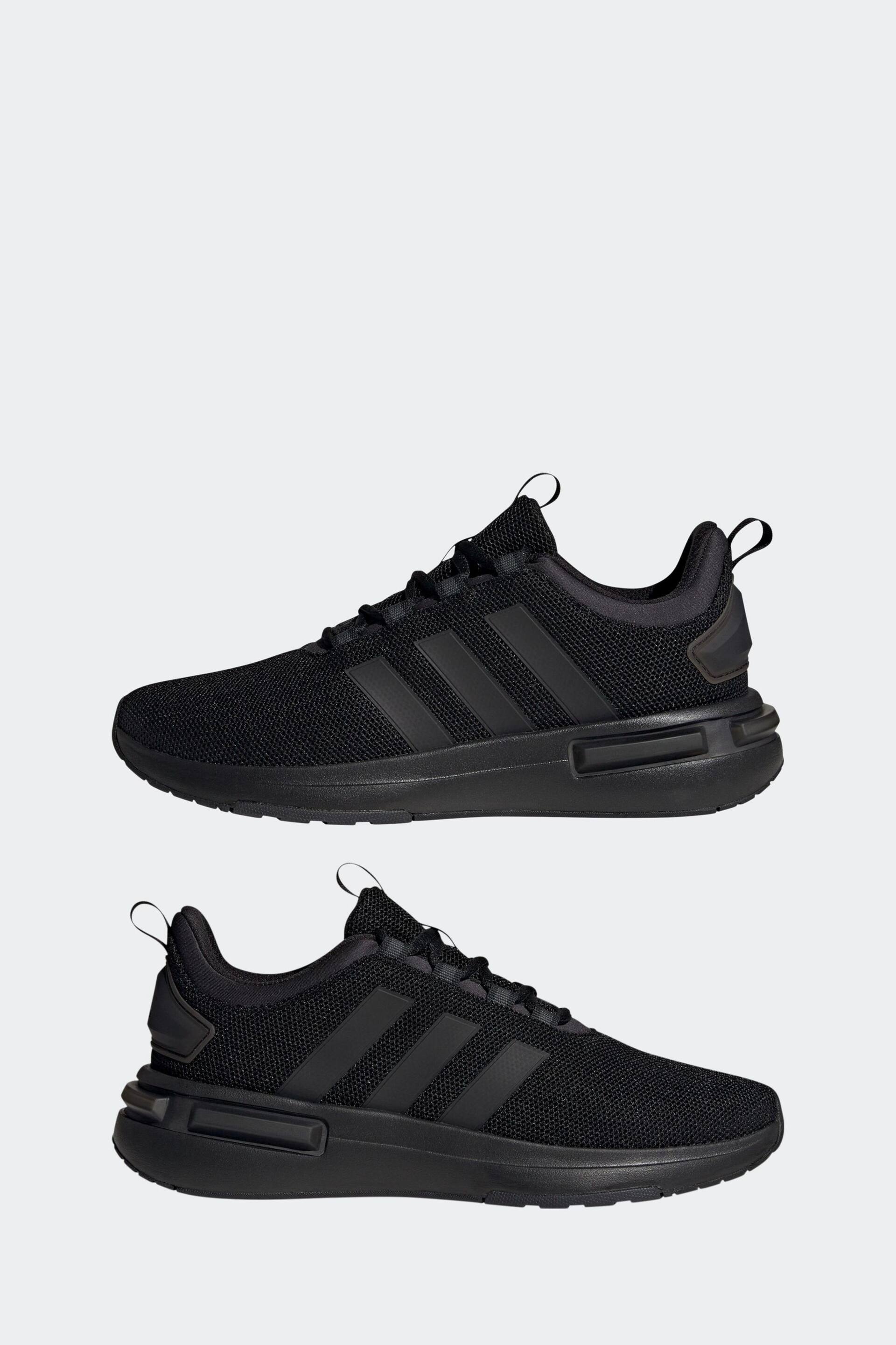 adidas Dark Black Racer TR23 Trainers - Image 6 of 10