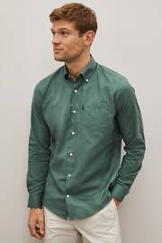 Seafoam Green Slim Fit Easy Iron Button Down Oxford Shirt - Image 1 of 8