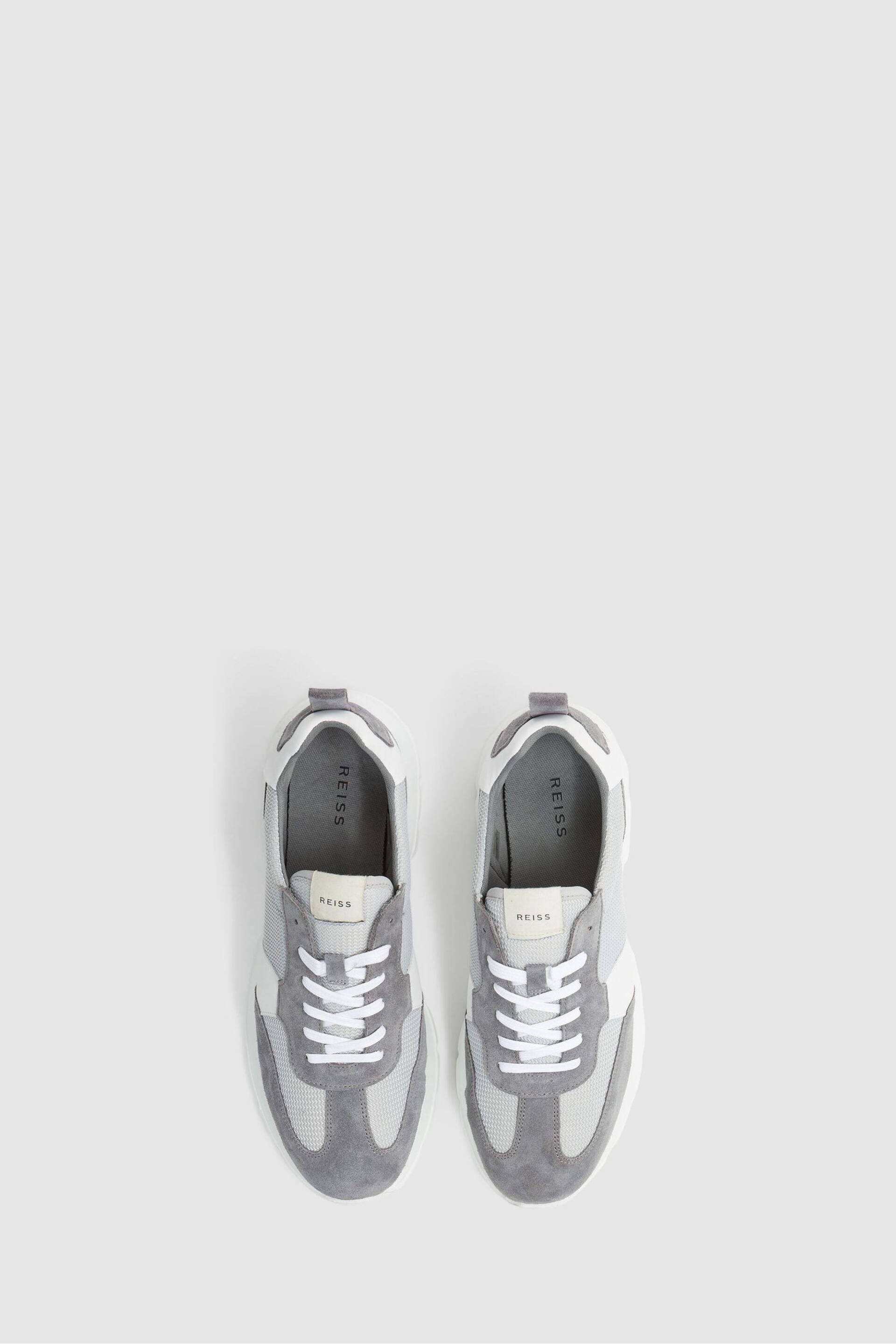 Reiss Grey Evo Lite Running Trainers - Image 3 of 5