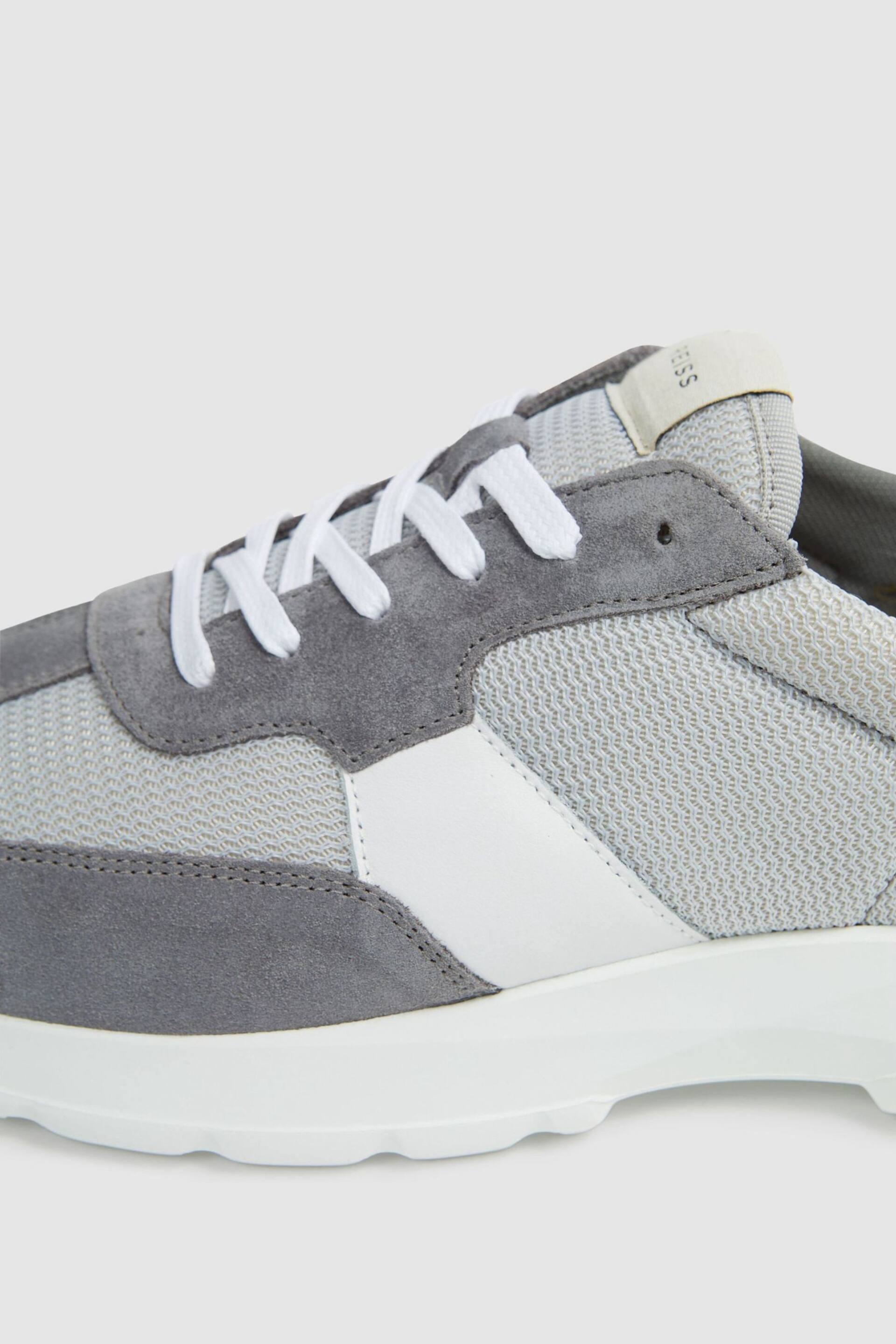 Reiss Grey Evo Lite Running Trainers - Image 5 of 5