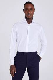 MOSS Off White Tailored Stretch Shirt - Image 1 of 3