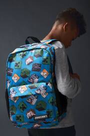Minecraft Blue Backpack - Image 2 of 5