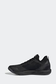 adidas Black Rapidmove Adv Trainers - Image 2 of 8