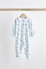 White Baby Sleepsuits 3 Pack (0-2yrs) - Image 7 of 15
