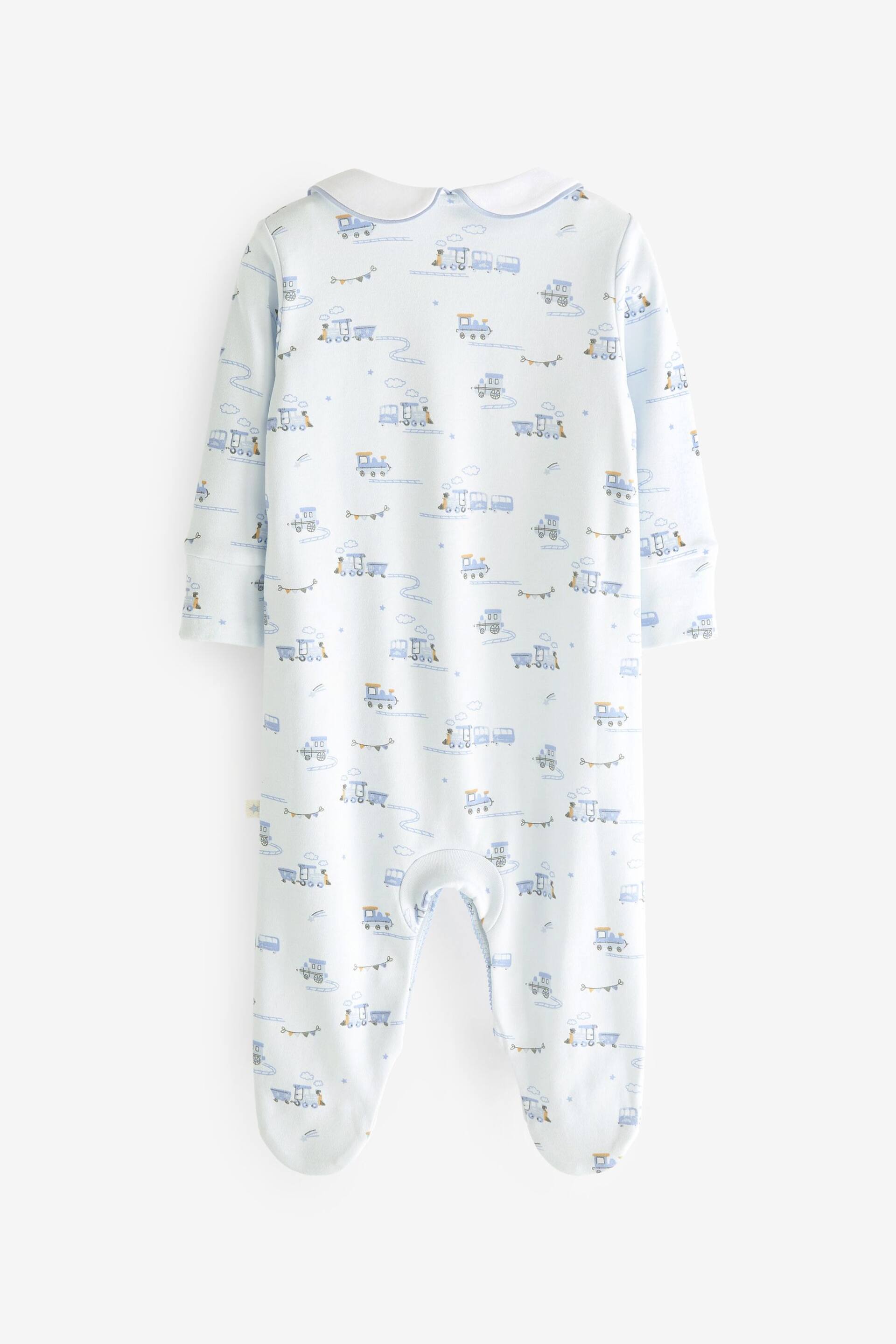 White Baby Sleepsuits 3 Pack (0-2yrs) - Image 9 of 15