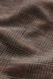 Brown Slim Check Suit: Jacket - Image 14 of 14