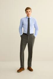 Green Regular Fit Trimmed Check Suit: Trousers - Image 2 of 10