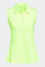 adidas Golf Ultimate 365 Solid Sleeveless Polo Shirt - Image 7 of 7