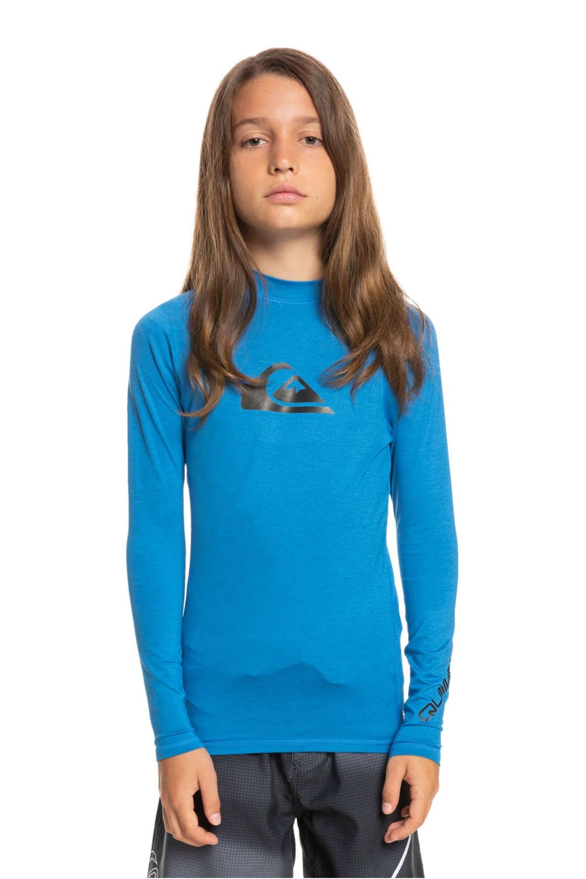 Quiksilver All Time Long Sleeves Rash Vest - Image 1 of 4