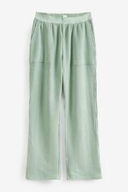 B by Ted Baker Waffle Lounge Wide Leg Trousers - Image 6 of 6