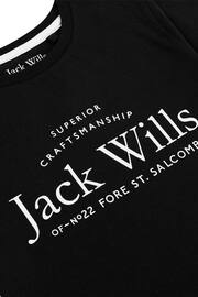 Jack Wills Classic Crew Neck Black T-Shirt - Image 3 of 3