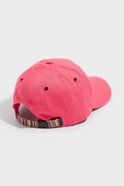 Paul Smith Junior Girls Pink Zebra Logo Baseball Cap - Image 2 of 5