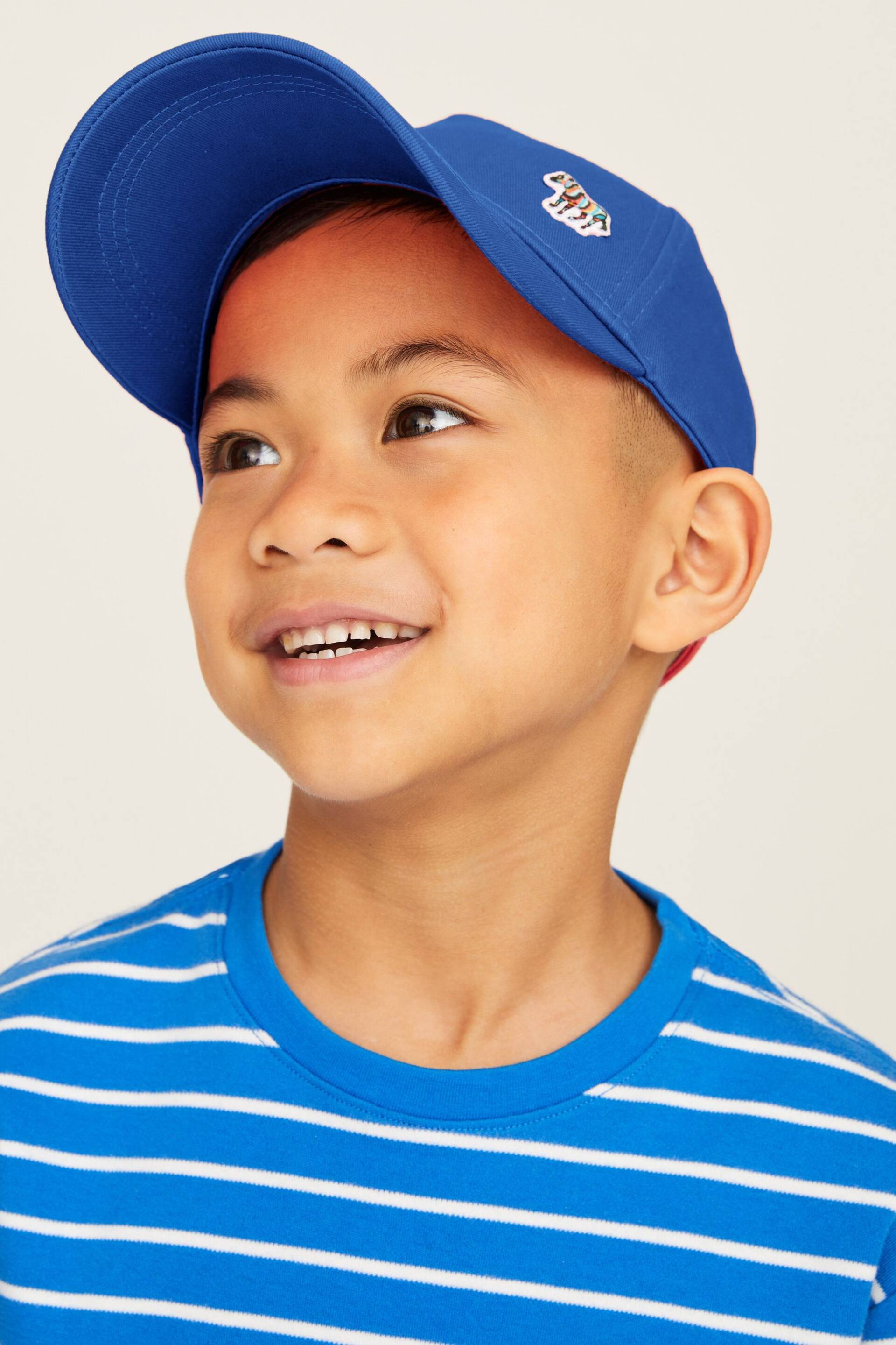 Paul Smith Junior Boys Zebra Logo Baseball Cap - Image 2 of 7