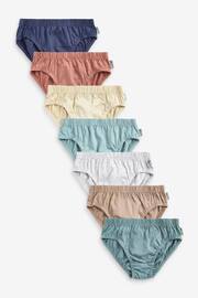 Scandi Colours Briefs 7 Pack (1.5-16yrs) - Image 1 of 9