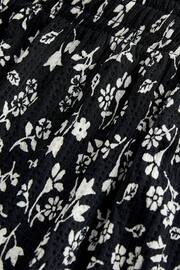 Black/White Texture Printed Midi Skirt (3-16yrs) - Image 7 of 7