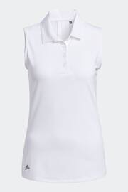 adidas Golf Ultimate 365 Solid Sleeveless Polo Shirt - Image 1 of 1