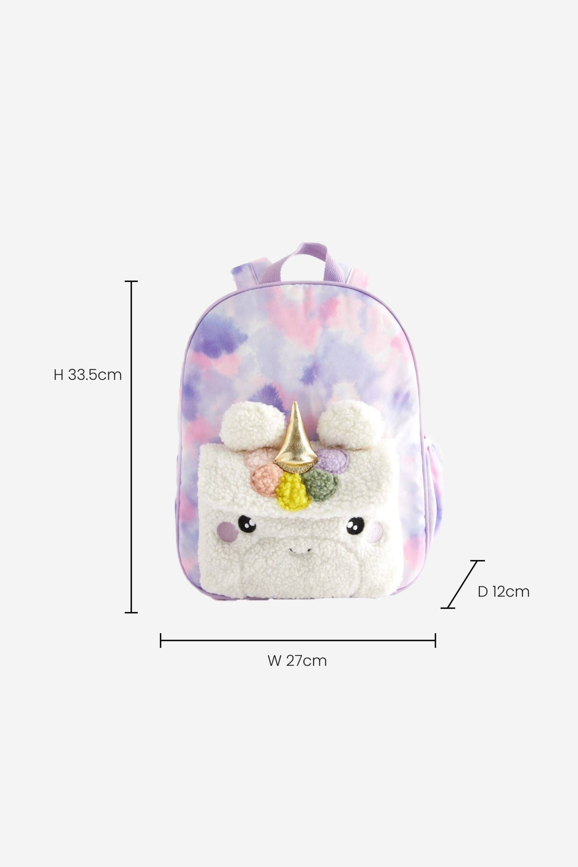 Pink/Purple Backpack - Image 3 of 5