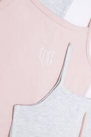 River Island Pink Girls Vests And Briefs 10 Piece Set - Image 3 of 3