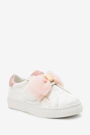 Baker by Ted Baker Organza Bow Trainers - Image 2 of 5