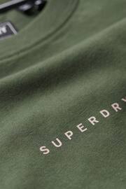 Superdry Green Code Surplus Logo Oversized Relaxed Fit T-Shirt - Image 4 of 5