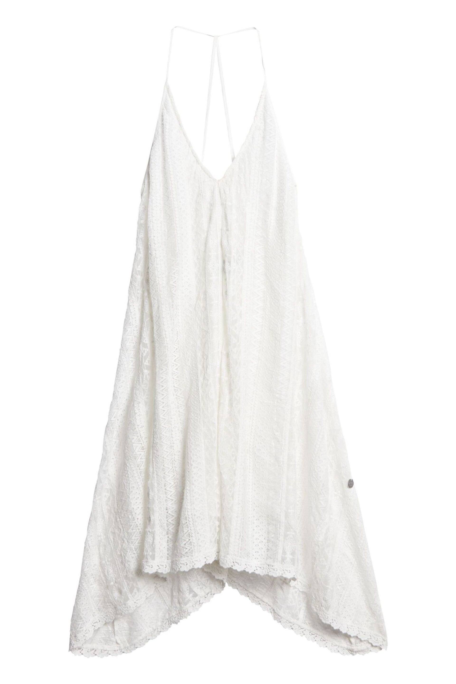 Superdry White Vintage All Lace Midi Dress - Image 5 of 6