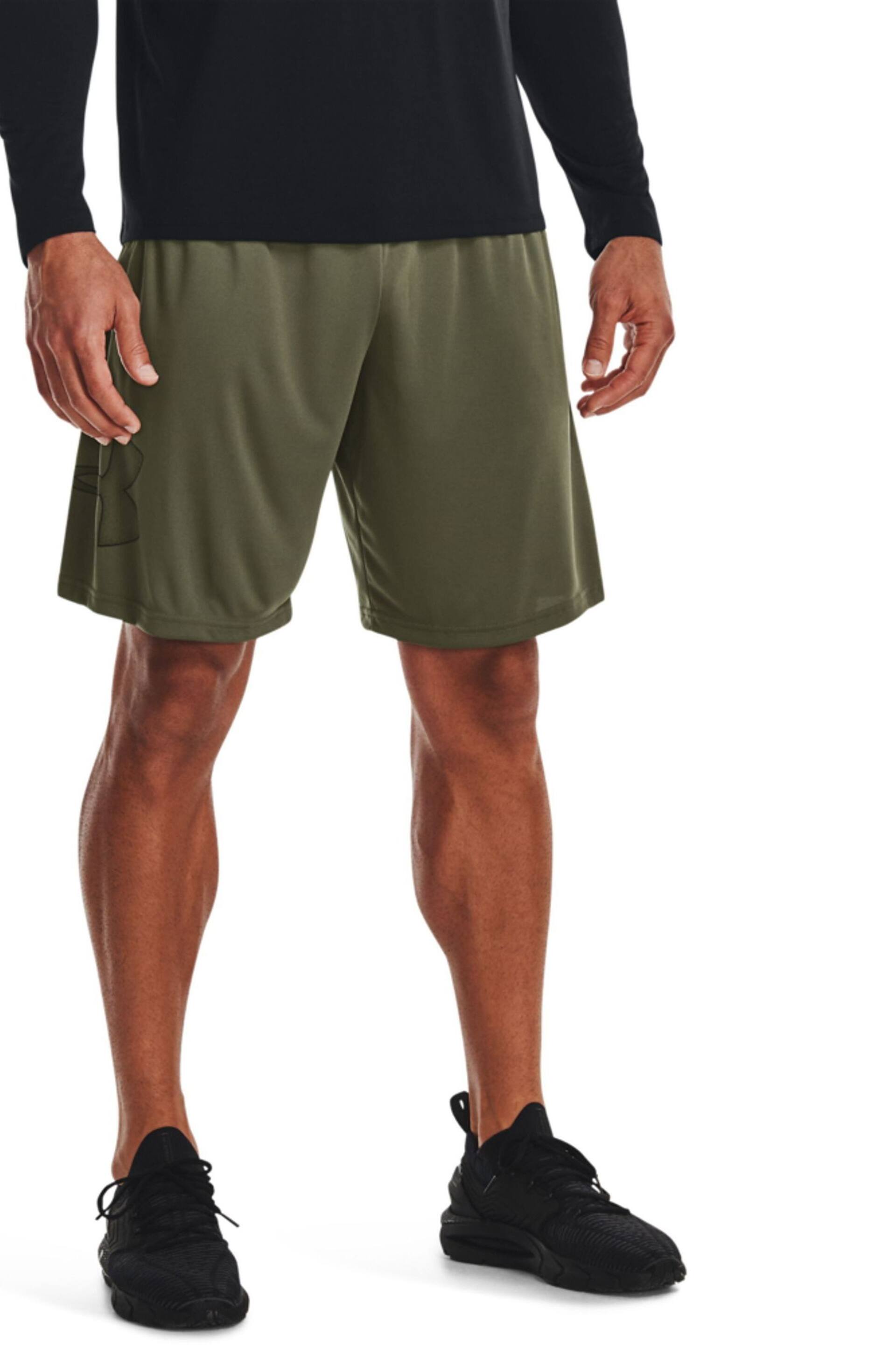 Under Armour Green Tech Graphic Shorts - Image 1 of 7