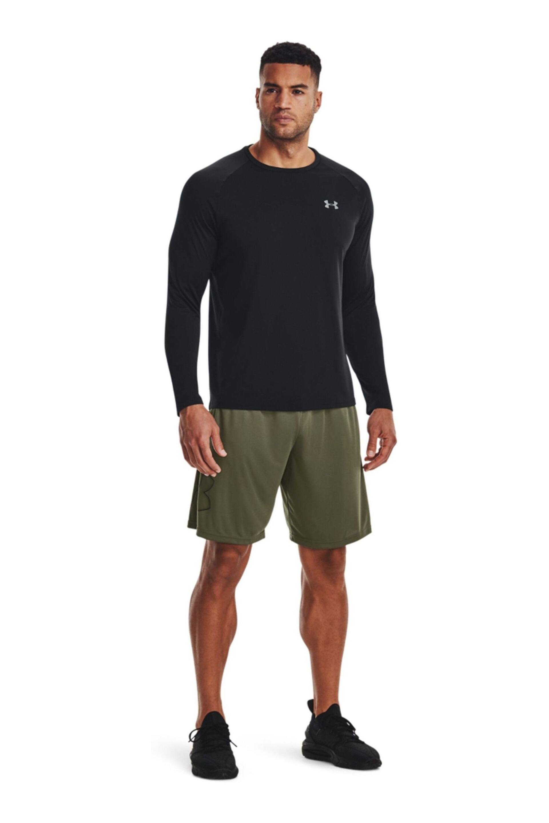 Under Armour Green Tech Graphic Shorts - Image 3 of 7
