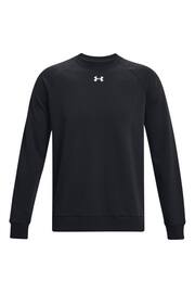 Under Armour Black Rival Sweatshirt - Image 5 of 5