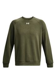 Under Armour Green Rival Sweatshirt - Image 5 of 6