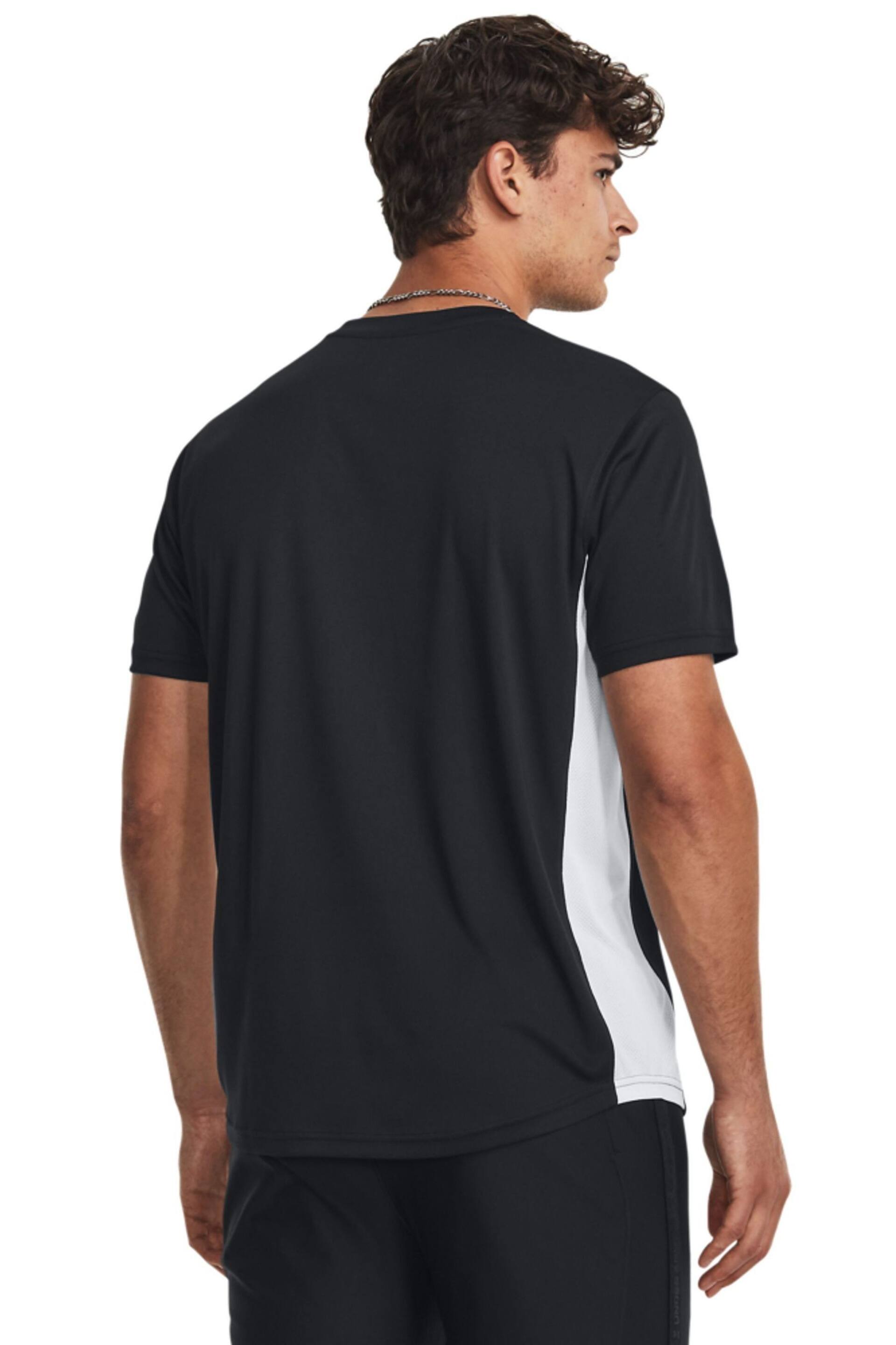 Under Armour Black/Red Challenger Train Short Sleeve T-Shirt - Image 2 of 6