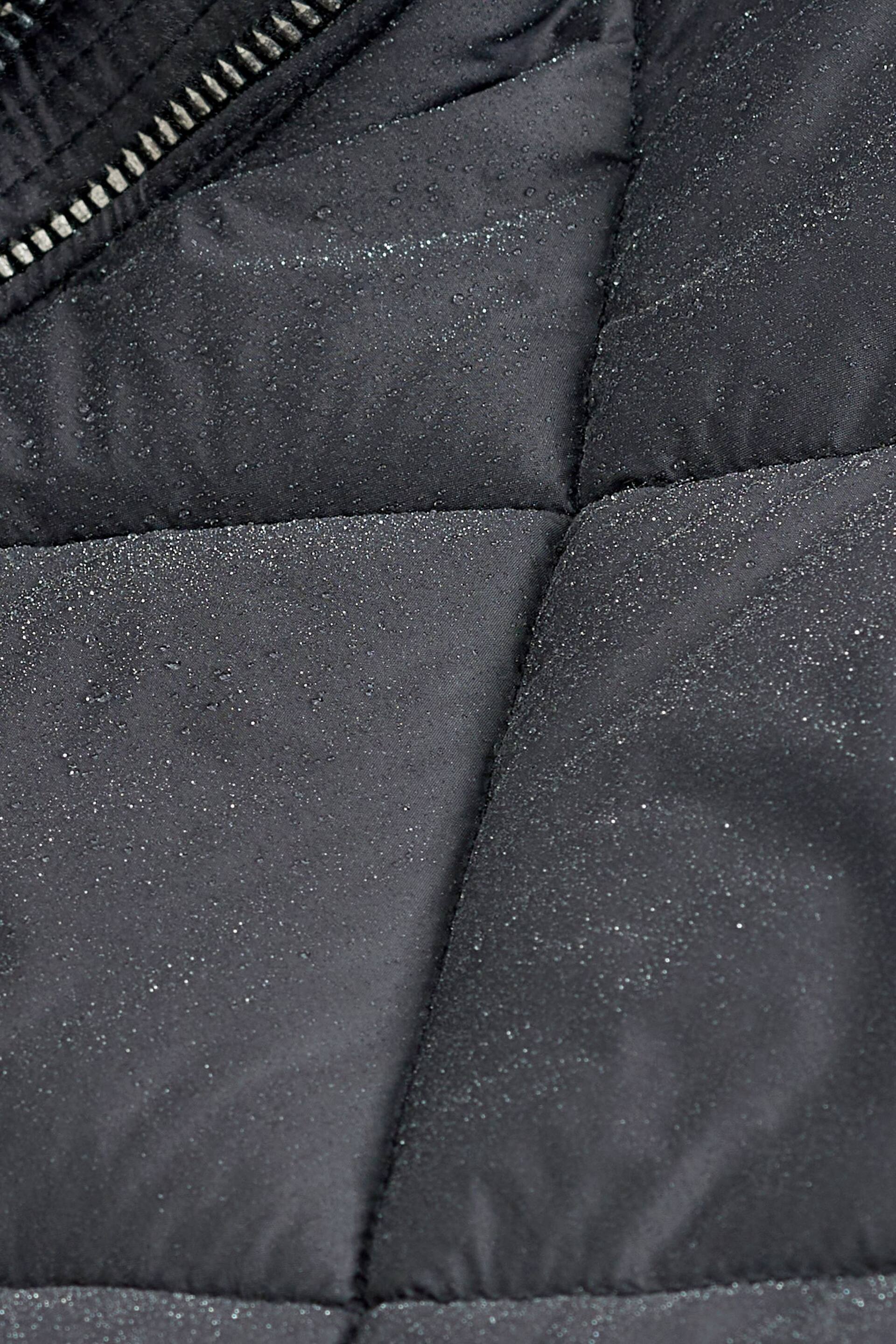 Black Quilted Lightweight Jacket - Image 6 of 6