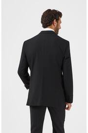 Skopes Sinatra Black Tailored Double Breasted Suit Jacket - Image 2 of 4