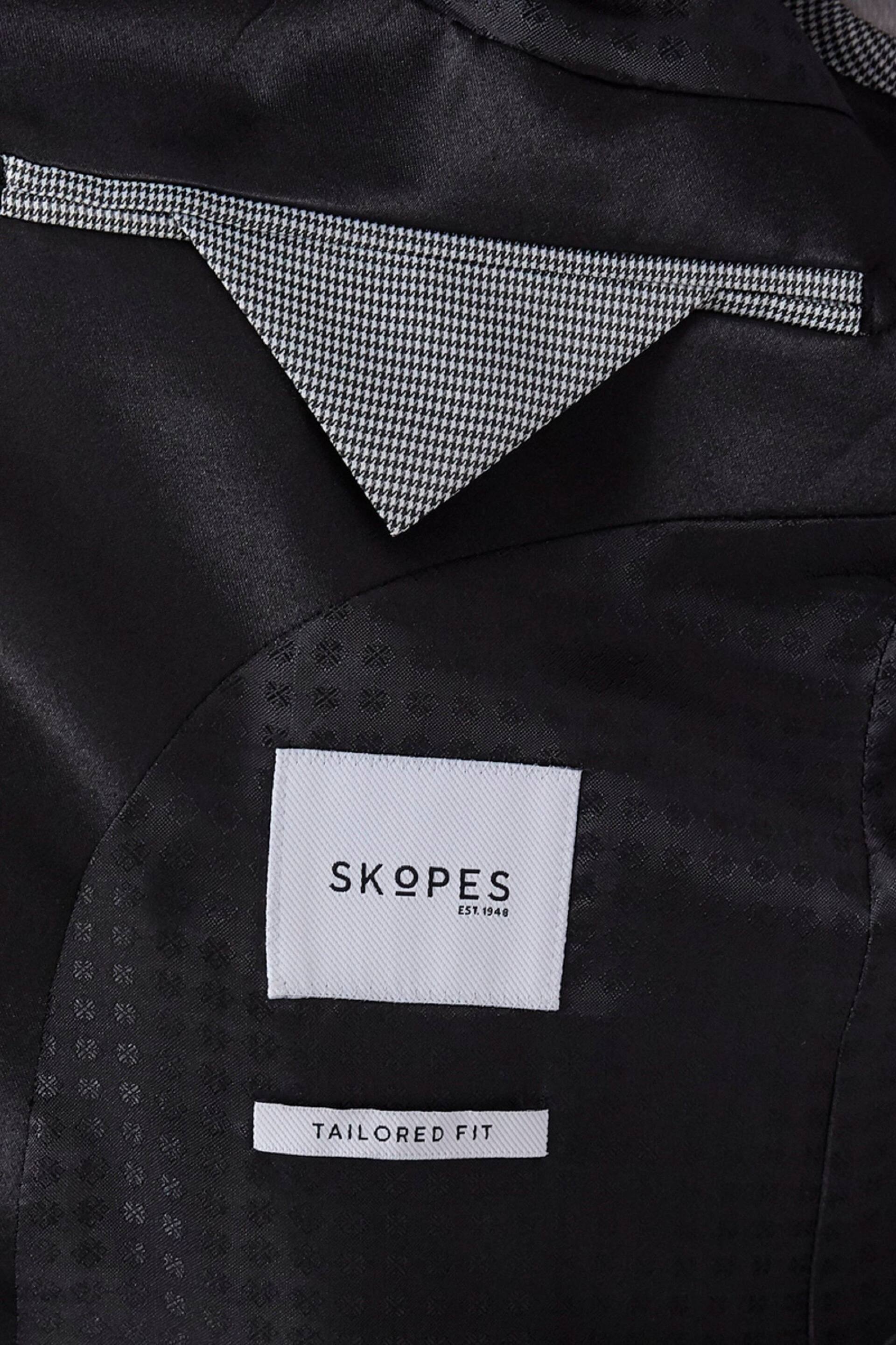 Skopes Sinatra Black Tailored Double Breasted Suit Jacket - Image 4 of 4