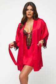 Ann Summers Cherryann Satin Robe Dressing Gown - Image 1 of 3