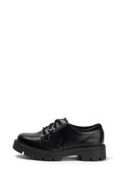 Kickers Womens Black Kori Leather Lace Shoes - Image 2 of 8
