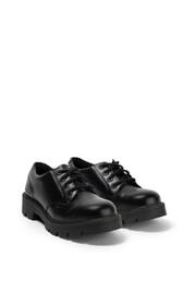 Kickers Womens Black Kori Leather Lace Shoes - Image 4 of 8