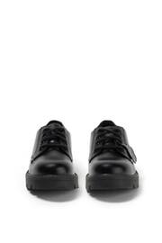 Kickers Womens Black Kori Leather Lace Shoes - Image 5 of 8