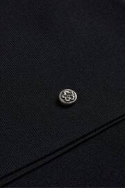 Ted Baker Black Slim Fit Cileste V-Neck Knit Top - Image 5 of 5