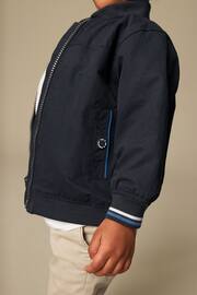 Navy Blue Smart Harrington Jacket (3mths-7yrs) - Image 3 of 7