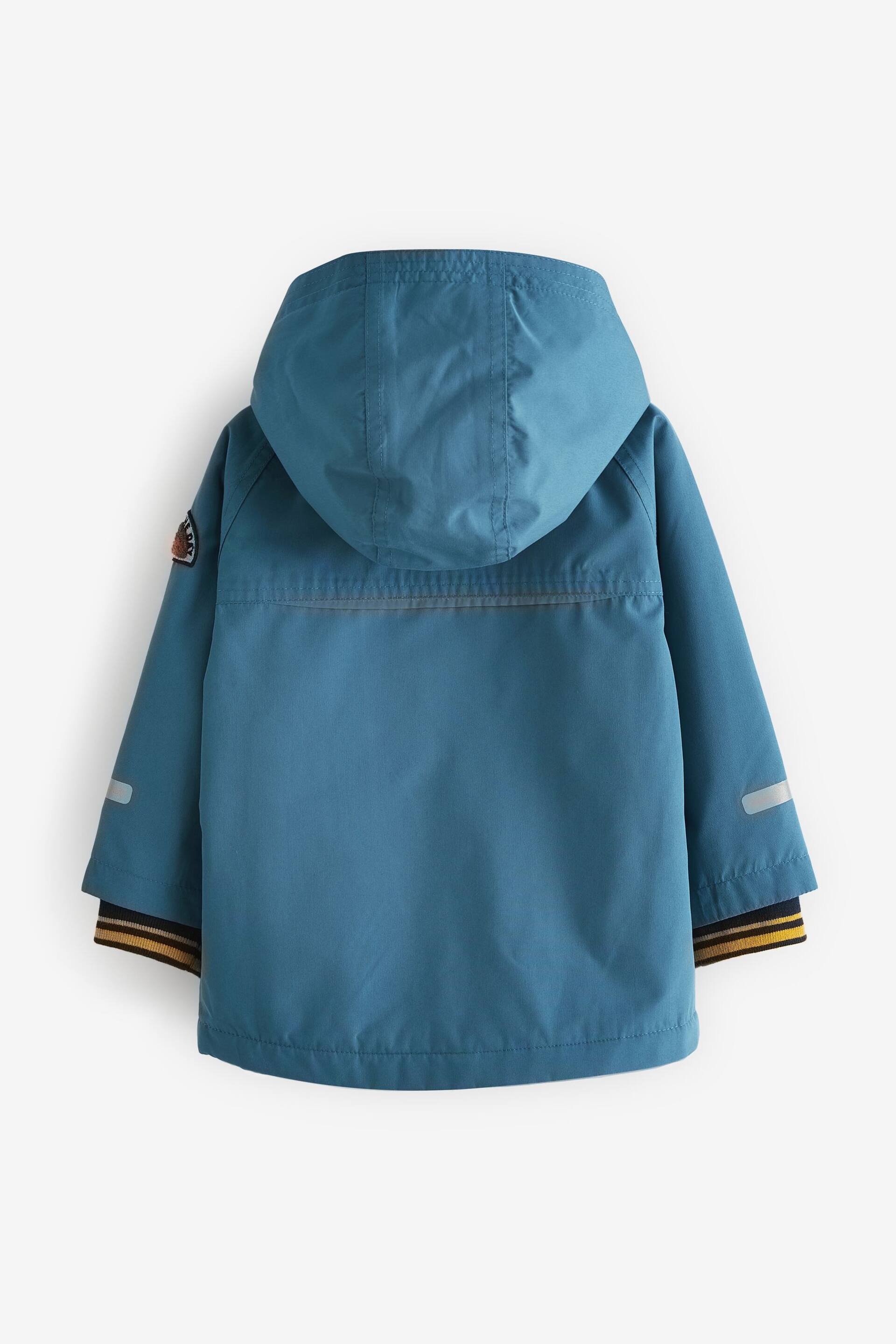 Blue Waterproof Coat (3mths-7yrs) - Image 11 of 14